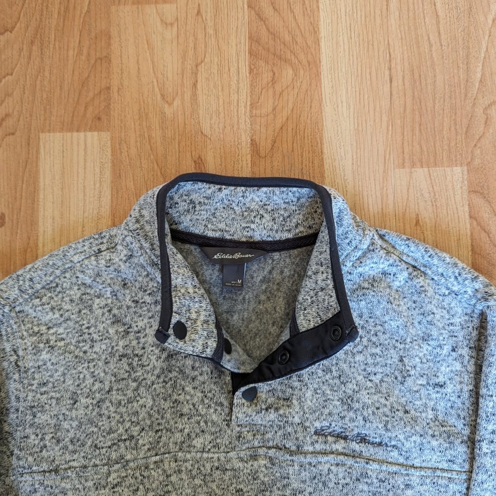 Eddie Bauer Quarter Snap Button Pullover - image 2
